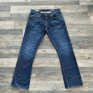Men's 36x36 GAP 1969 Boot Cut Jeans Dark Blue 100% Cotton